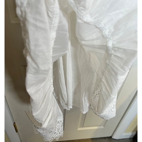 NWT AQUA Sundress Cotton Lined Flowy Dress XL Bloomindales - Picture 11 of 12